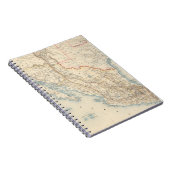 Carnet Carte du Mexique et du Texas (Côté Droit)