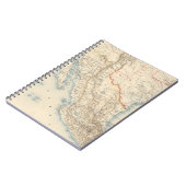 Carnet Carte du Mexique et du Texas (Côté gauche)