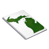 Carnet Carte du Michigan (Côté Droit)