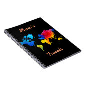 Carnet Carte du monde (Côté Droit)