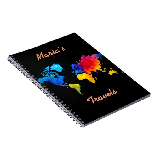 Carnet Carte du monde (Côté Droit)