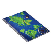 Carnet Carte du monde (Côté Droit)