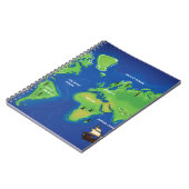 Carnet Carte du monde (Côté gauche)