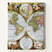 Carnet Carte du monde (Dos)