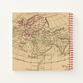 Carnet Carte du monde classique (Dos)