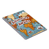 Carnet Carte du monde de voyage avec devis (Côté Droit)