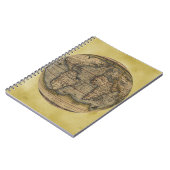 Carnet Carte du monde d'Ortelius (Côté gauche)