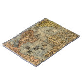 Carnet Carte du monde Forlani Antiquev 1565 Renaissance (Côté gauche)