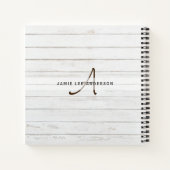 Carnet Carte du monde GEOGRAPHIE ENSEIGNANT Monogramme Jo (Dos)