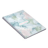 Carnet Carte du monde pastel (Côté Droit)