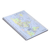 Carnet Carte du monde - Planification de ma prochaine ave (Côté Droit)