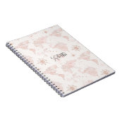Carnet Carte du monde rose (Côté Droit)