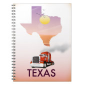 Carnet Carte du Texas Big Rig (Devant)