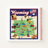 Carnet Carte du Wyoming (Dos)