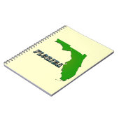 Carnet Carte et texte de l'État de Floride (Côté gauche)