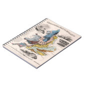 Carnet Carte géologique d'Angleterre (Côté gauche)