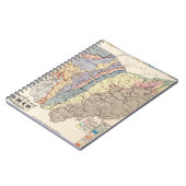 Carnet Carte géologique de l'Ohio (Côté gauche)