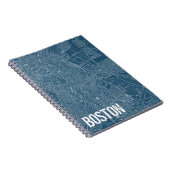 Carnet Carte graphique de Boston (Côté Droit)