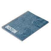 Carnet Carte graphique de Boston (Côté gauche)