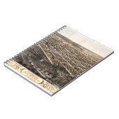 Carnet Carte graphique vintage Kokomo-Indiana (Côté gauche)