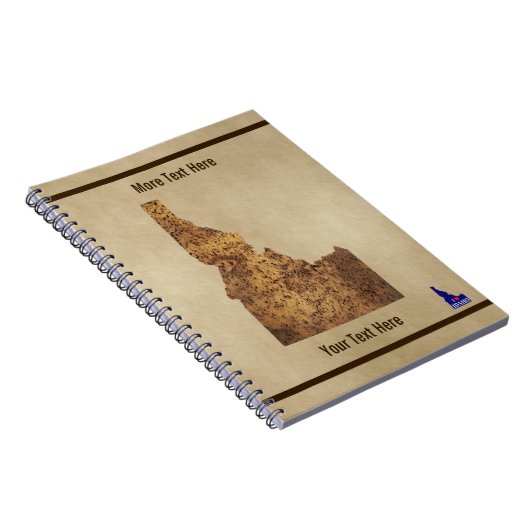 Carnet Carte Idaho Spud (Côté Droit)