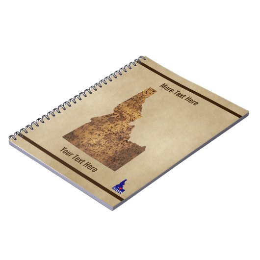 Carnet Carte Idaho Spud (Côté gauche)