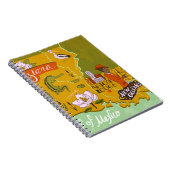 Carnet Carte illustrée de Louisiane, USA. Voyage et attr (Côté Droit)