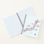 Carnet Carte illustrée du Japon (Intérieur)