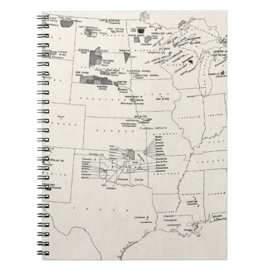 CARNET CARTE : INDIENS D'AMERIQUE 2 (Devant)