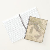 Carnet Carte Italie (Intérieur)