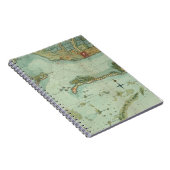 Carnet CARTE : La JAMAÏQUE, 1756 (Côté Droit)