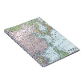 CARNET CARTE : L'ASIE DE L'EST, 1907 (Côté Droit)