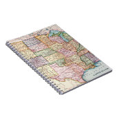 Carnet Carte : Les Etats-Unis, 1905 (Côté Droit)