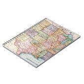 Carnet Carte : Les Etats-Unis, 1905 (Côté gauche)