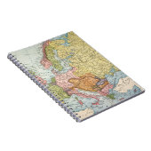 CARNET CARTE : L'EUROPE, 1885 (Côté Droit)