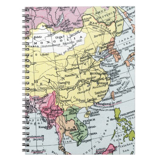 CARNET CARTE : L'EUROPE EN ASIE (Devant)