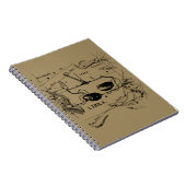 Carnet Carte Libra Constellation Hevelius 1690 Décor (Côté Droit)