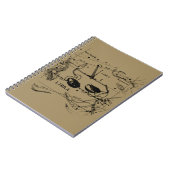 Carnet Carte Libra Constellation Hevelius 1690 Décor (Côté gauche)