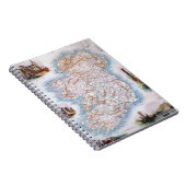 Carnet Carte : L'Irlande, 1851 (Côté Droit)