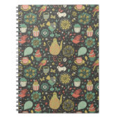 Carnet Carte lumineuse savoureuse de thé (Devant)