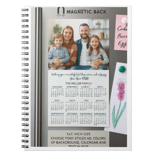 Carnet Carte magnétique (Devant)