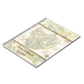 Carnet Carte marquée de Trino (Côté gauche)