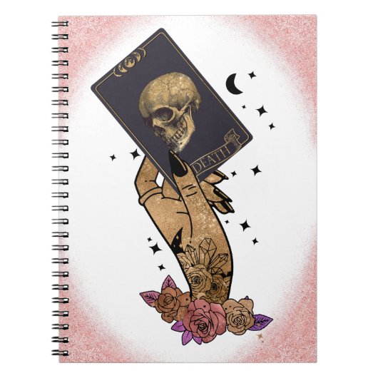 Carnet Carte Memento Mori Death Tarot (Devant)