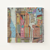 Carnet Carte moderne de New York III (Dos)