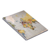 Carnet carte mondiale (Côté Droit)