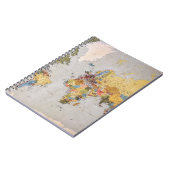 Carnet carte mondiale (Côté gauche)