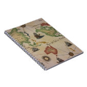 Carnet Carte mondiale Pacifique (Côté Droit)