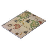 Carnet Carte mondiale Pacifique (Côté gauche)