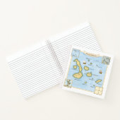 Carnet Carte Nautique De L'Archipel Des Galapagos Avec Na (Intérieur)