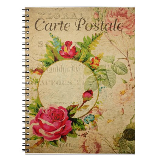 Carnet Carte postale française (Devant)